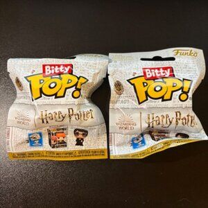 New- Set of two Funko Bitty Pop- Harry Potter